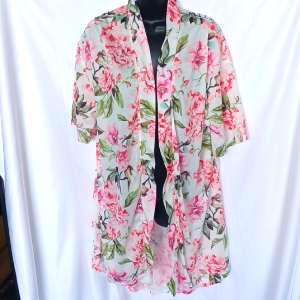 Show Me Your Mumu Floral Robe/Kimono, osfa